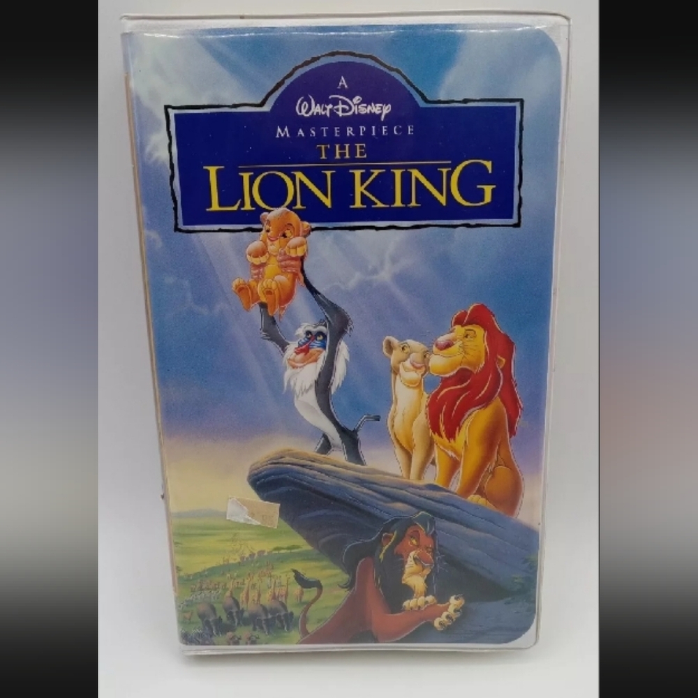 Vintage Walt Disney The Lion King Masterpiece Collection 1995  VHS Tape